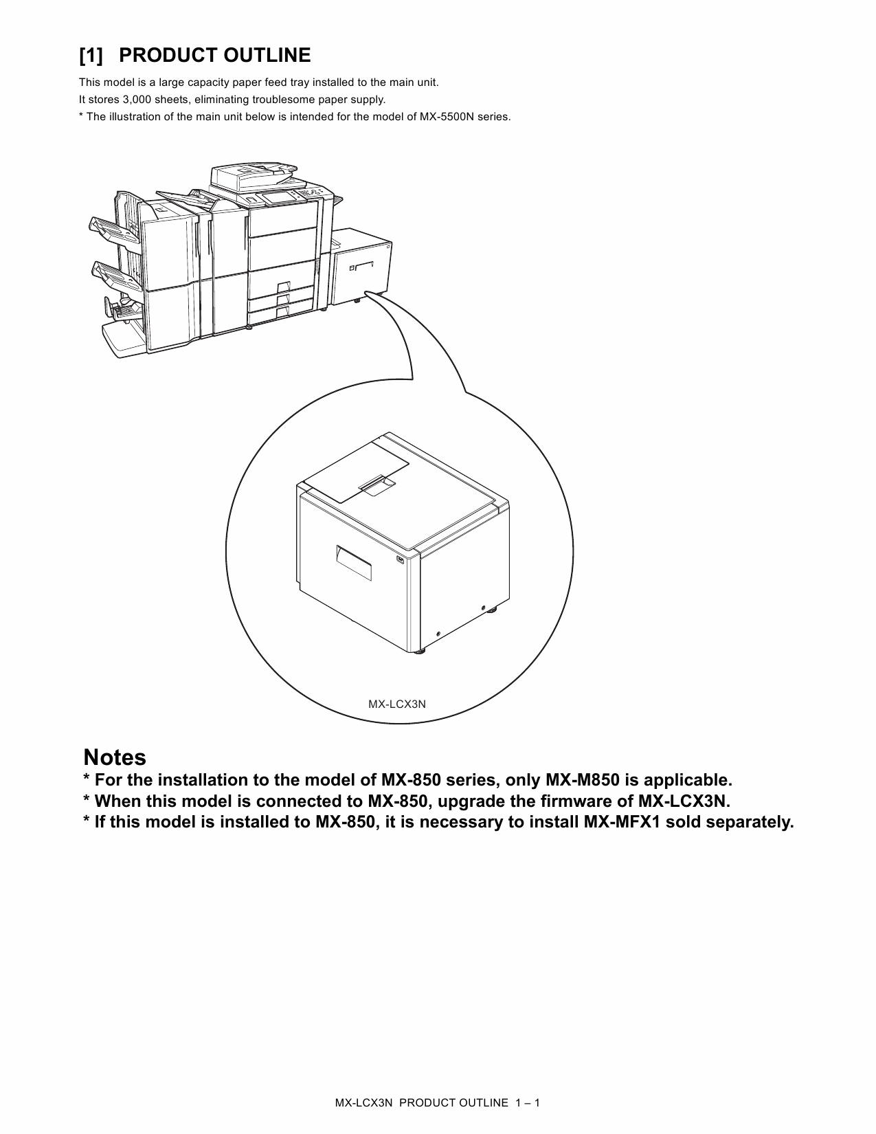 SHARP MX LCX3N Service Manual-2